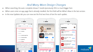 IOS 11 appstore design changes