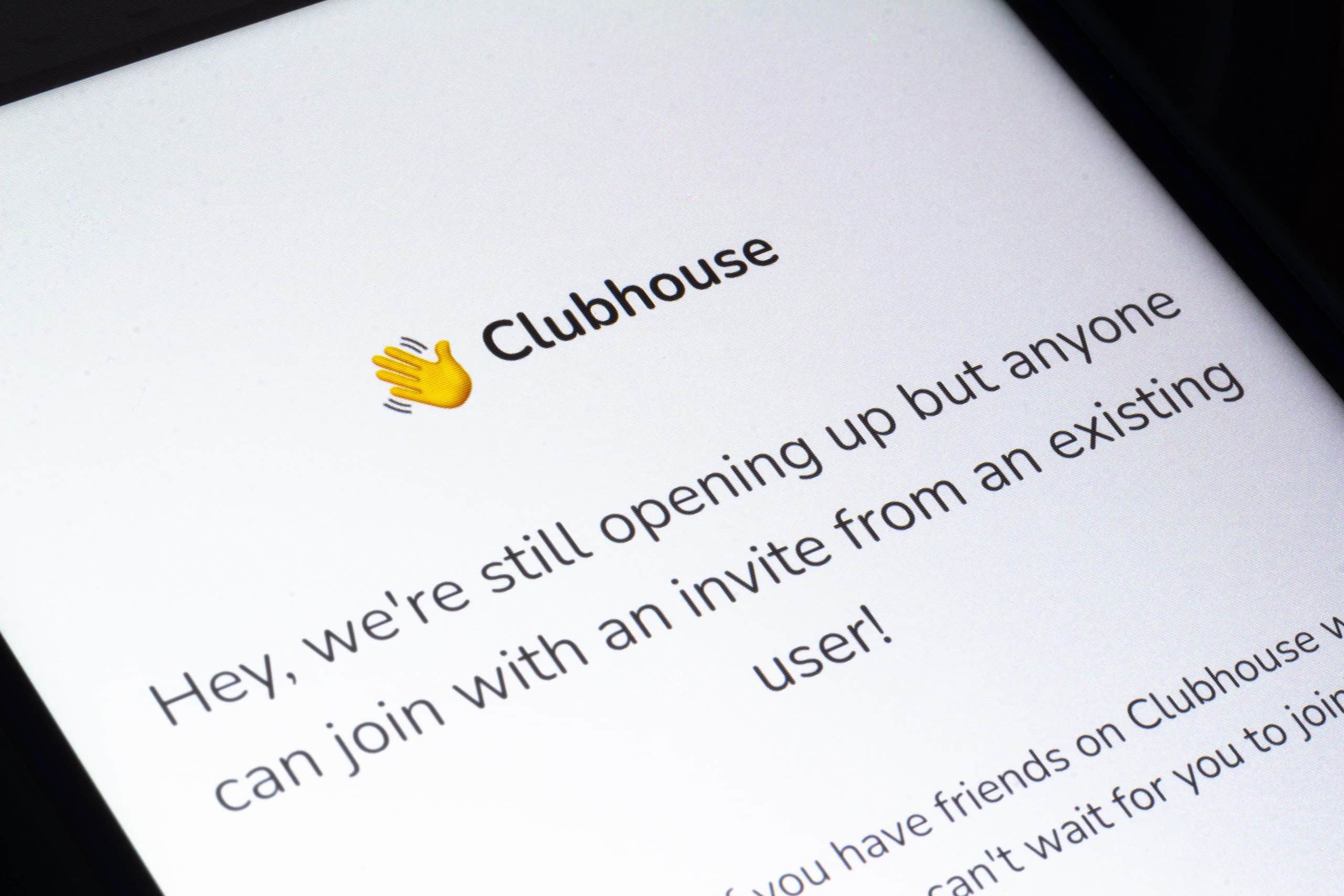 clubhouse app invitation