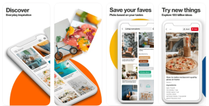 pinterest app store screenshots