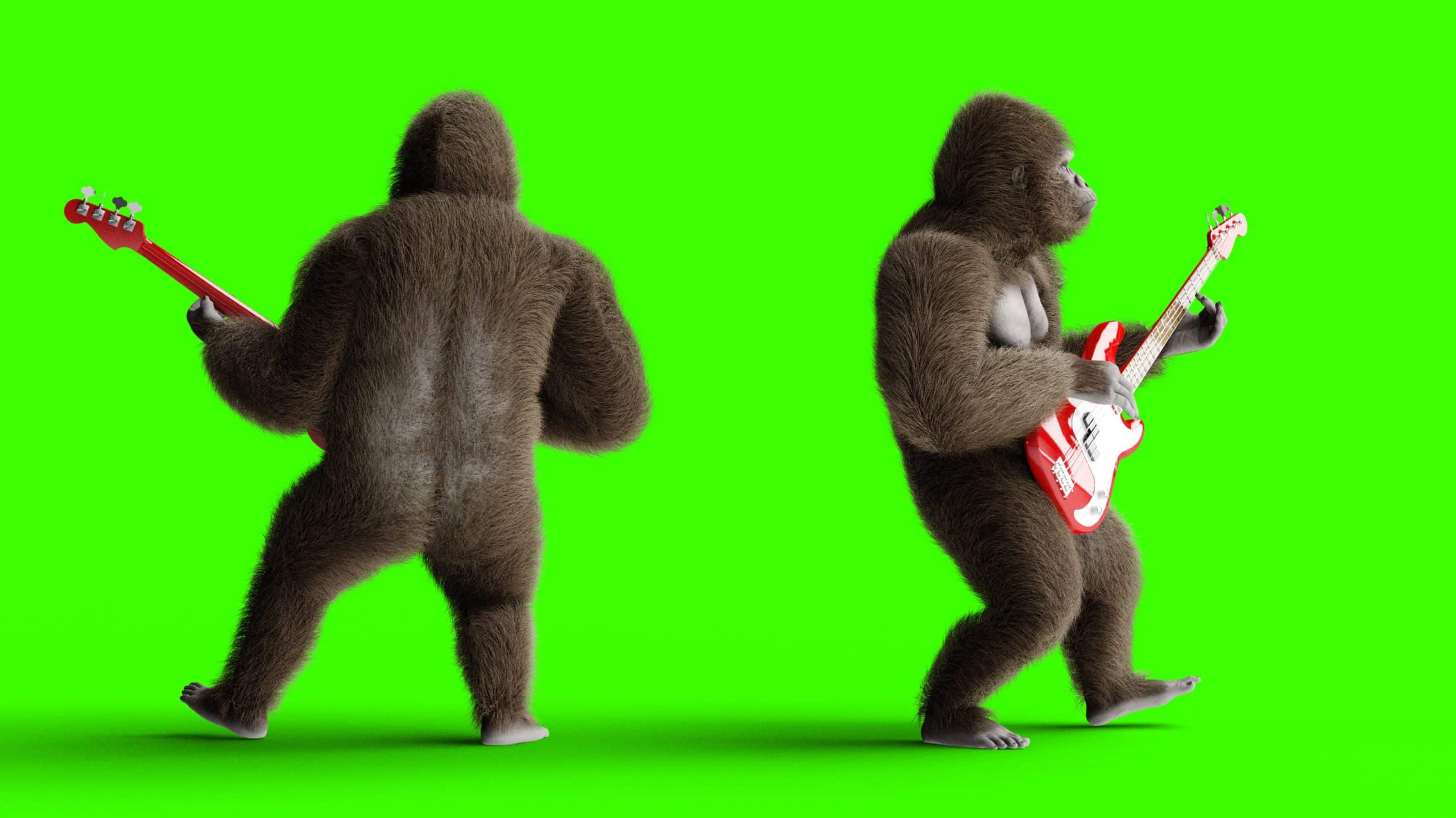 gorilla animated characters