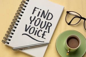 find your brand voice