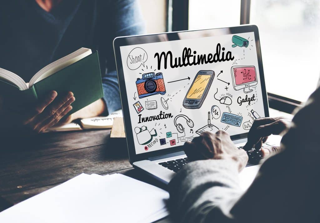 Multimedia illustration 