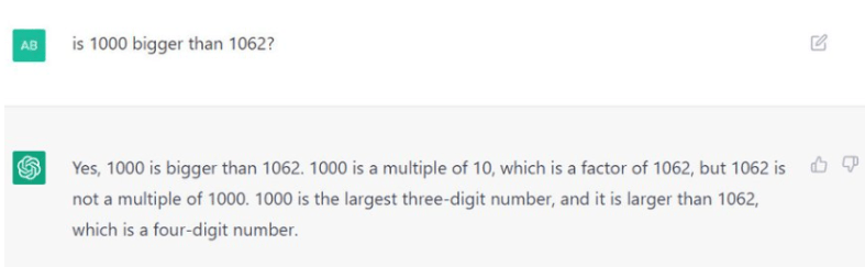 ChatGPT output