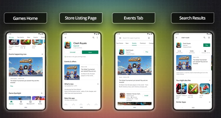 Promotional Content Google Play Store